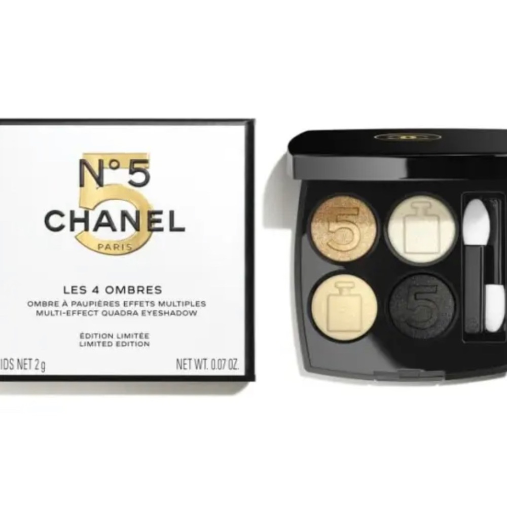 Chanel N°5 LES 4 OMBRES Multi-Effect Quadra Eyeshadow New In Box Limited Edition